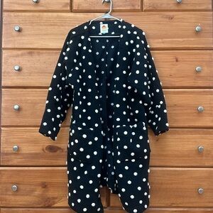 Polka Dot wool blend cardigan/jacket